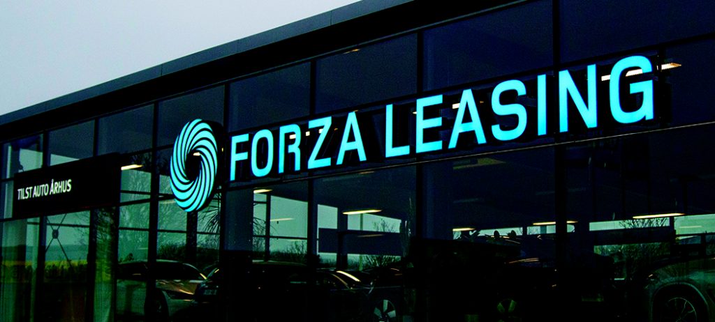 Facadebogstaver fra Skomø – bogstaver i svøb med integreret LED-lys.