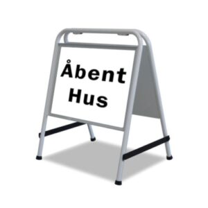 Åbent Hus-Skilt - bredformat