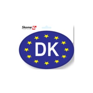 DK-skilt blå (lille-eu) á 10 ark