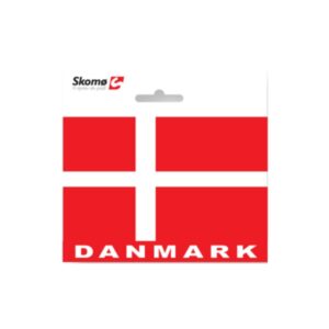 Flag 12x9 cm., dansk á 10 ark
