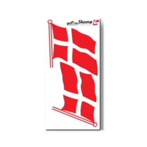 Flag på stang/2 stk. á 10 ark