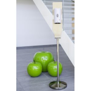 Fritstående dispenser til håndsprit