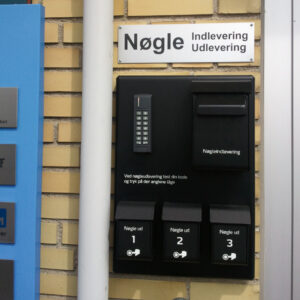 B-Lock exchange - Nøgleind- og udlevering