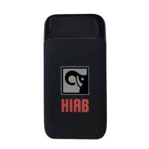 Powerbank med lysende logo