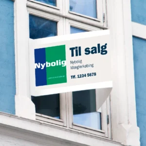 UniLit Udhængsskilt