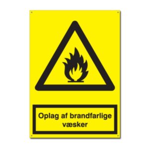 "Oplag af brandfarlige væsker"