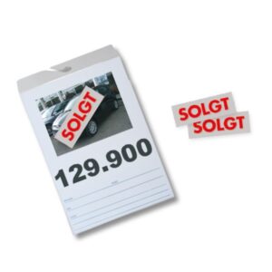 Solgt-label