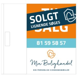 Udhængsskilt - webadresse SOLGT