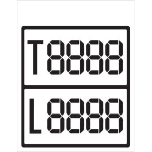 Vægttavler / 4 cifre