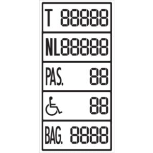 Vægttavler til busser