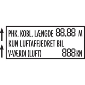 Vægttavler til kærrers trækstang