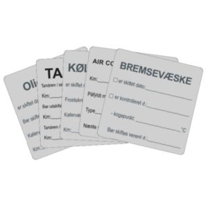 Servicetransfer prægefolie